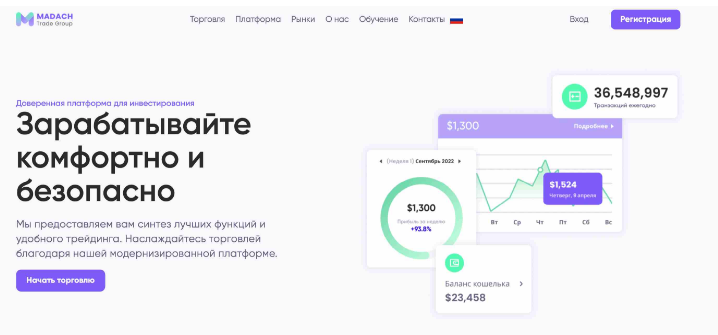 Trade.madach.co и madach.co